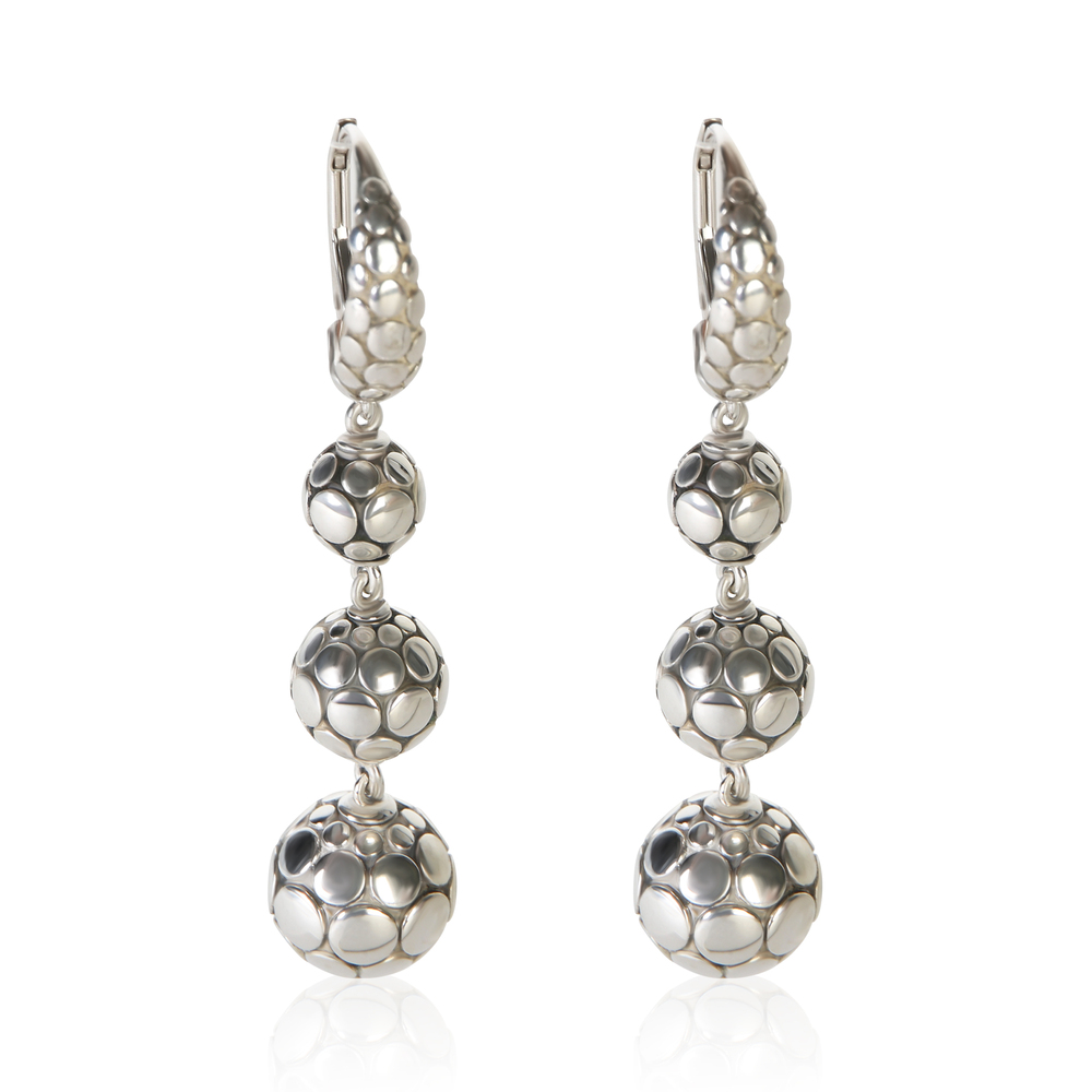 John Hardy Dot Ball Drop Earrings